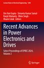 Recent Advances in Power Electronics and Drives, Buch