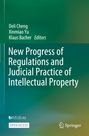 Buchtitel: "New Progress of Regulations and Judicial Practice of Intellectual Property". Grüner Hintergrund, Springer-Logo.