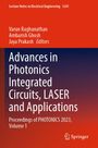 "Advances in Photonics Integrated Circuits, LASER and Applications," Autoren: Varun Raghunathan et al., Verleger: Springer.