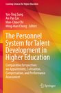 „The Personnel System for Talent Development in Higher Education“ in weißem Text auf buntem Hintergrund. Springer-Logo unten.