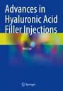 "Advances in Hyaluronic Acid Filler Injections" von Won Lee, abstraktes, farbenfrohes Design mit Springer-Logo.