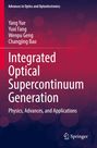 "Integrated Optical Supercontinuum Generation" steht in großer weißer Schrift auf einem rot-violetten Hintergrund. Unten ein Logo.