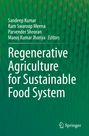 Text: "Regenerative Agriculture for Sustainable Food System." Grüne Hintergrundtextur. Springer-Logo unten rechts.