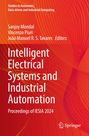 Titel: "Intelligent Electrical Systems and Industrial Automation". Roter Hintergrund mit gelben Kurven.