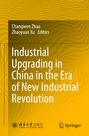 Buchtitel: "Industrial Upgrading in China in the Era of New Industrial Revolution". Gelber, gewellter Hintergrund.