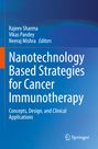Buchcover: "Nanotechnology Based Strategies for Cancer Immunotherapy". Autoren: Rajeev Sharma, Vikas Pandey, Neeraj Mishra. Springer-Logo.