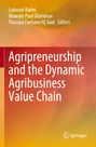 Buchcover: "Agripreneurship and the Dynamic Agribusiness Value Chain". Autoren: Lukman Raimi u.a. Logo: Springer. Farbhintergrund.