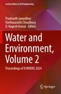 „Water and Environment, Volume 2“, Herausgeber: Prashanth Janardhan et al., Conferenz: ICWROEE 2024, roter Hintergrund.