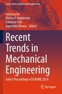 Recent Trends in Mechanical Engineering, Buch