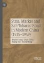 Titel: "State, Market and Salt-Tobacco Road in Modern China (1935–1949)". Autoren: Benmo Jiang, Zhao Zhou, Yujing Tan, Haoqi Meng. Sandfarbener Hintergrund.