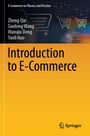 Buchtitel und Autoren, Einführung in E-Commerce, Einkaufswagen-Design, Springer-Logo, schwarzer Text auf gelbem Hintergrund.