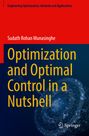 Text: "Sudath Rohan Munasinghe, Optimization and Optimal Control in a Nutshell". Wissenschaftliches Buchcover, Springer-Logo.