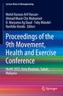 "Lecture Notes in Bioengineering. Proceedings of the 9th Movement, Health and Exercise Conference, MoHE 2023, Malaysia." Buntes Muster.