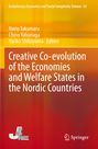 Buchtitel: "Creative Co-evolution of the Economies and Welfare States in the Nordic Countries". Orange-rot Farbverlauf, Springer-Logo.