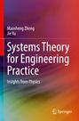Titel: Systems Theory for Engineering Practice. Bunte, verwirbelte Hintergrundfarben. Springer-Logo.