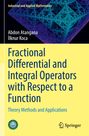 Titel: "Fractional Differential and Integral Operators with Respect to a Function". Oben geometrisches Muster.