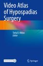 Text "Video Atlas of Hypospadias Surgery", farbige Abstraktion, Logos unten: MOREMEDIA, Springer.