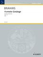 Johannes Brahms: Brahms,J.           :Vier ernste...121 /bsolo,klav, Noten