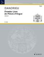 Jean Francois Dandrieu: Premier Livre de Pièces d'Orgue, Noten