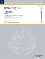 Giovanni Battista Bononcini: Bononc.,G.B.        :7 Suiten /E /2bfl-a,bc /GH, Noten
