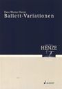 Hans Werner Henze: Ballett-Variationen (1949 (1992)), Noten