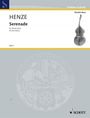 Hans Werner Henze (1926-2012): Serenade (1949), Noten
