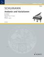 : Andante und Variationen, für 2 Klaviere vierhändig, Noten