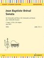 Jean-Baptiste Breval: Sonate C-Dur op. 40/1, Noten