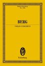 Alban Berg (1885-1935): Berg, A: Violinkonzert, Noten