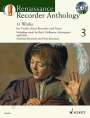 Kathryn Bennetts: Renaissance Recorder Anthology 3, Noten