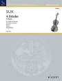 Josef Suk: 4 Stücke op. 17, Noten