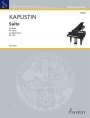 Nikolai Kapustin: Suite op. 92 (1999), Noten
