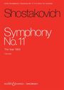 Dmitri Schostakowitsch: Sinfonie Nr. 11 für Orchester, Noten