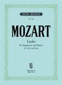 Wolfgang Amadeus Mozart: Mozart,W.A.         :Lieder /HSTI,Klav /BR, Noten