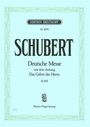 Franz Schubert (1797-1828): Deutsche Messe F-dur D 872, Noten