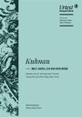 Johann Kuhnau (1660-1722): Welt adieu, ich bin dein müde, Noten