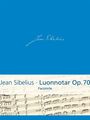 Jean Sibelius: Sämtliche Werke (JSW) Sonderband, Noten