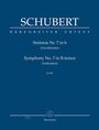 Franz Schubert: Sinfonie Nr.7 h-Moll D 759 (Die Unvollendete), Partitur, Noten