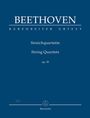 Ludwig van Beethoven: Streichquartette op.18 Nr.1-6, Studienpartitur, Noten