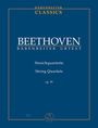 Ludwig van Beethoven: Streichquartette op. 59 I-III / String Quartets op. 59 I-III, Noten