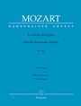 Wolfgang Amadeus Mozart: Die Hochzeit des Figaro KV 492, Klavierauszug, Noten