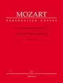 : Duos für Violine und Viola KV 423 und KV 424, Partitur und Einzelstimmen, Noten