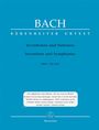 Johann Sebastian Bach: Inventionen und Sinfonien BWV 772-801, Noten