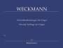 Matthias Weckmann: Weckmann,M.         :Choralb. f. O... /SP /Org /KT, Noten