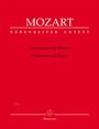Wolfgang Amadeus Mozart: Variationen für Klavier, Noten