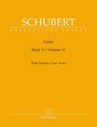 Franz Schubert (1797-1828): Lieder Tiefe Stimme, Noten