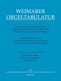 Dieterich Buxtehude: Weimarer Orgeltabulatur, Übertragung, Noten