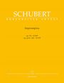 Franz Schubert: Impromptus D 899 (op. 90), D 9, Noten