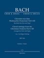 Johann Sebastian Bach: Chorsätze aus dem Weihnachts-Oratorium Teil I-III, Buch