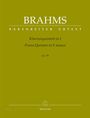 Johannes Brahms: Klavierquintett f-Moll op. 34, Noten